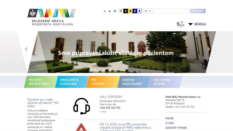 Univerzitná nemocnica s poliklinikou Milosrdní bratia