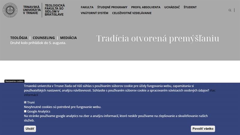 ba_way_38539538 Teologická fakulta Trnavskej univerzity