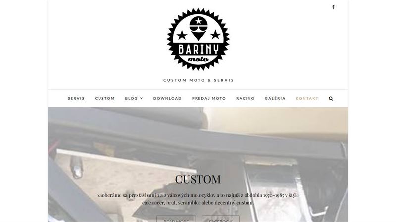 Bariny Garage - servis motocyklov