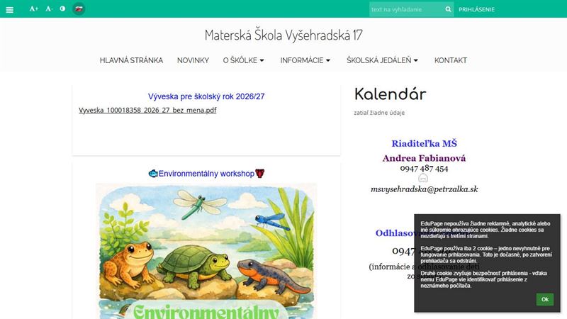 Materská škola Vyšehradská 17