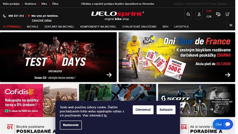 Specialized Brand Store Bratislava - VELOSPRINT