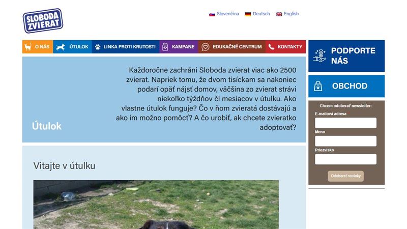 ba_way_69233261 Útulok Slobody zvierat