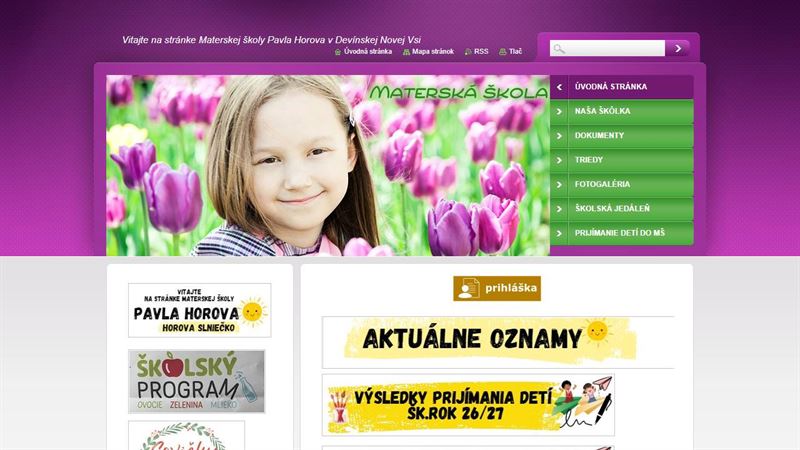 Materská škola Pavla Horova 3