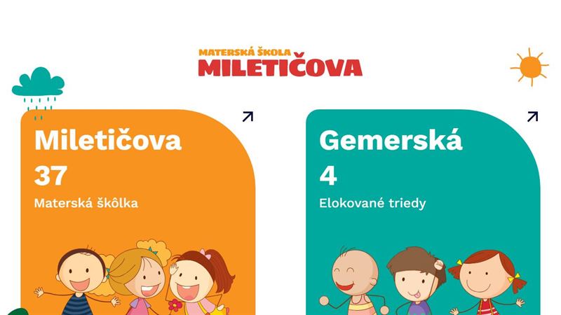 Materská škola Miletičova 37