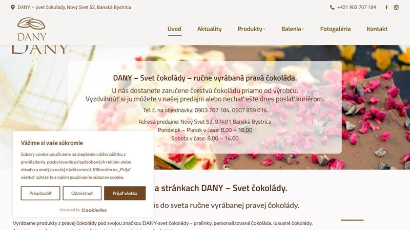 DANY - Svet čokolády