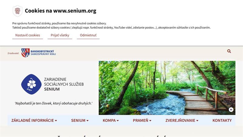 Domov dôchodcov a domov sociálnych služieb SENIUM