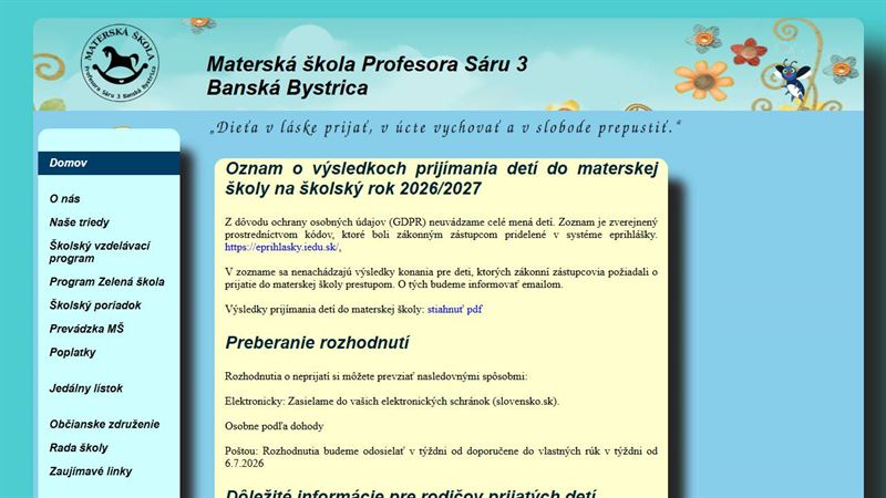 Materská škola
