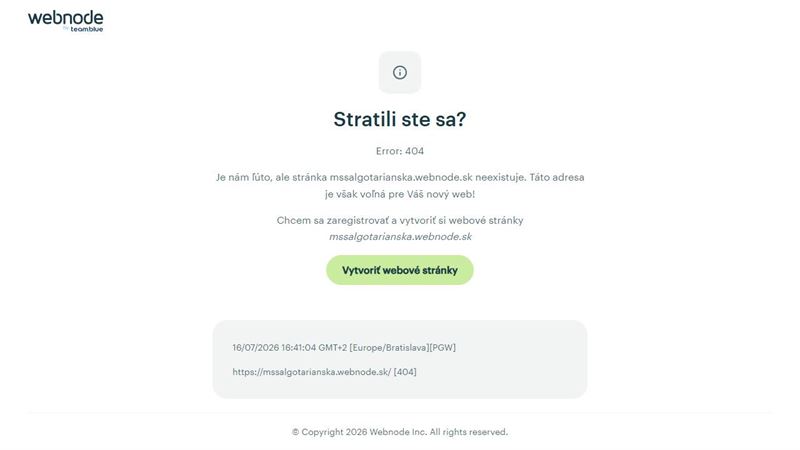Materská škola Šalgotarjánska