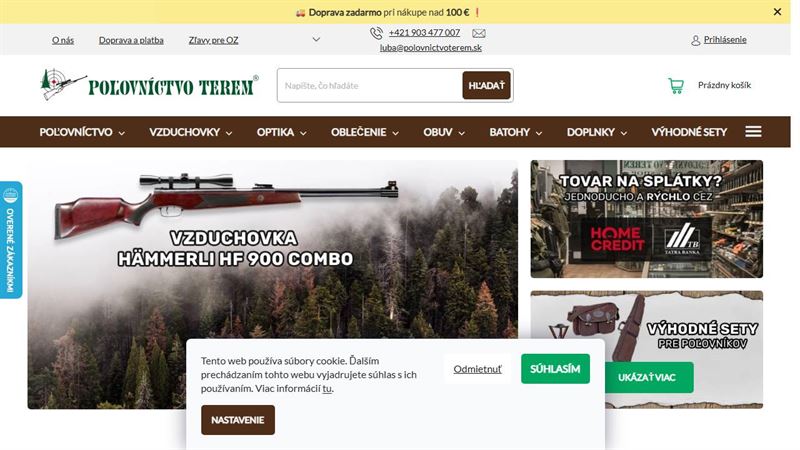 Poľovníctvo Terem