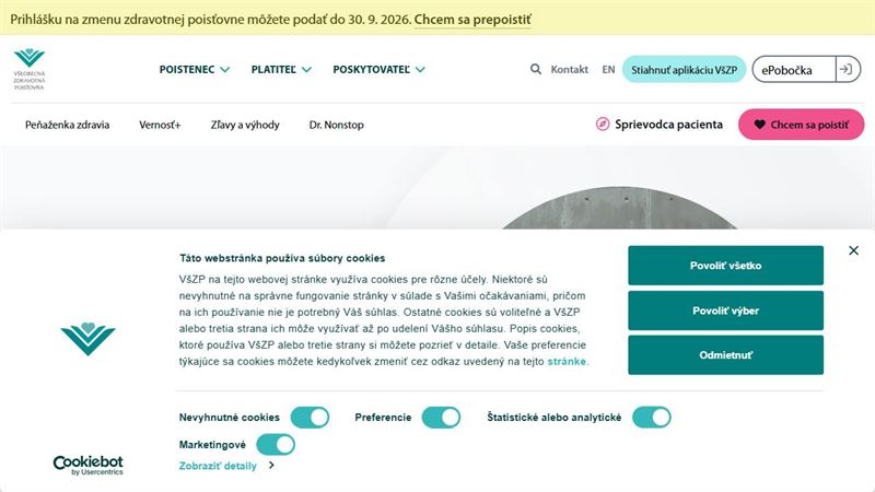 bb_00185 Všeobecná zdravotná poisťovňa