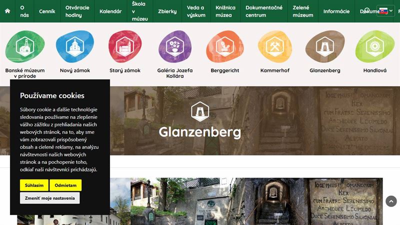 Glanzenberg dedičná štôlňa
