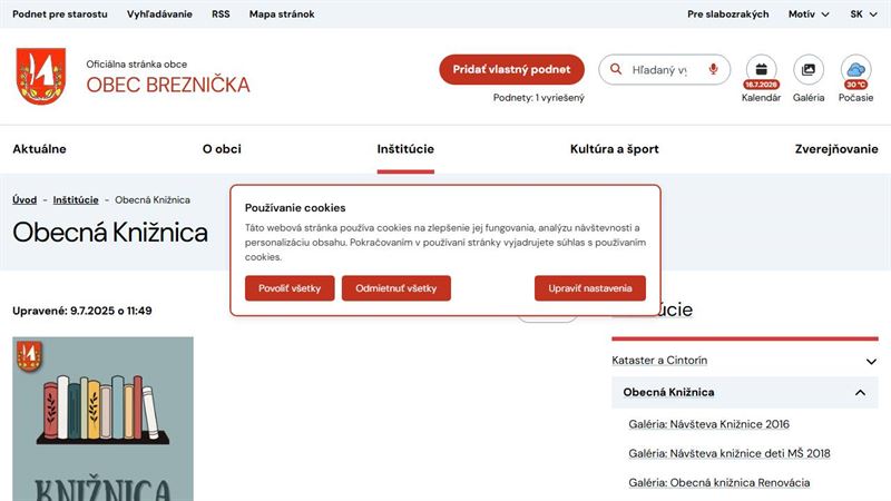 Obecná knižnica Breznička