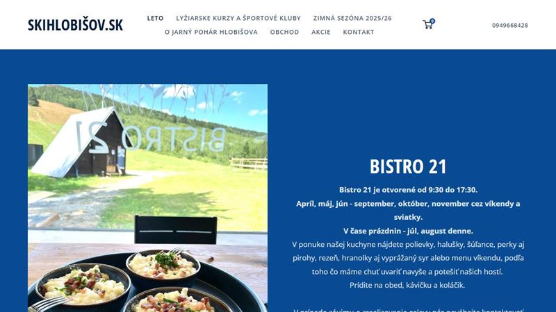 Ski Hlobišov Bistro 21
