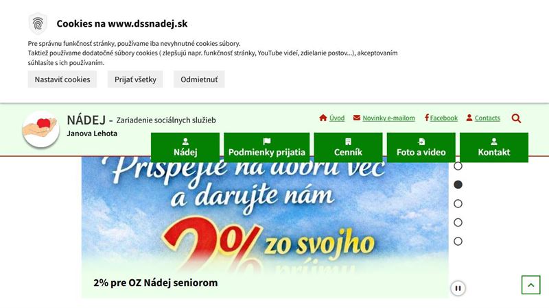Zariadenie sociálnych služieb Nádej