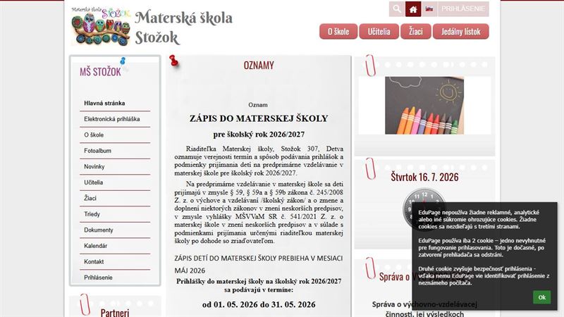 bb_00750 Materská škola Stožok