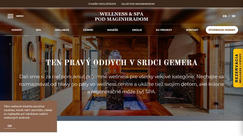 Wellness & spa Pod Maginhradom