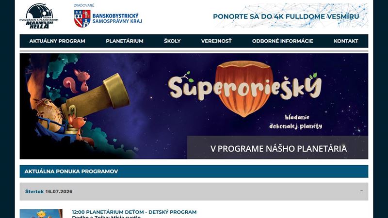 bb_00856 Krajská hvezdáreň a planetárium Maximiliána Hella