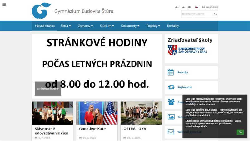 Gymnázium Ľudovíta Štúra