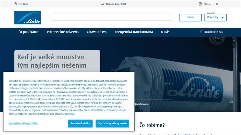 Linde Gas s.r.o. Prešov