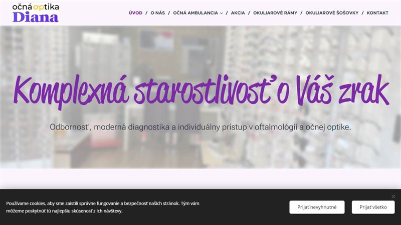 Očná optika Diana