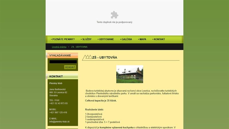 Turistická ubytovňa