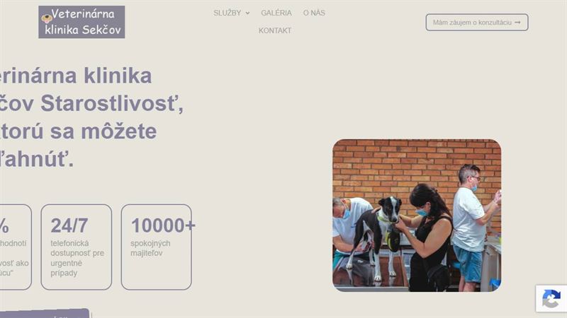 Veterinárna poliklinika PLUTOVET Sekčov