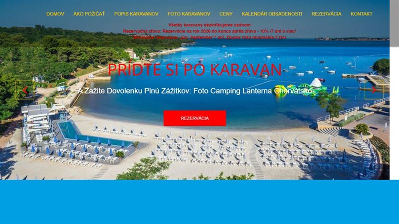 Požičovňa karavanov pokaravan Prešov