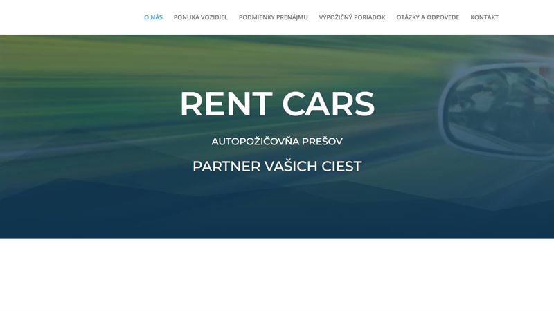 Autopožičovňa RENT CARS