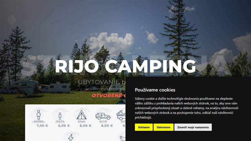 po_row_00253 RIJOCamping VYSOKÉ TATRY Stará Lesná
