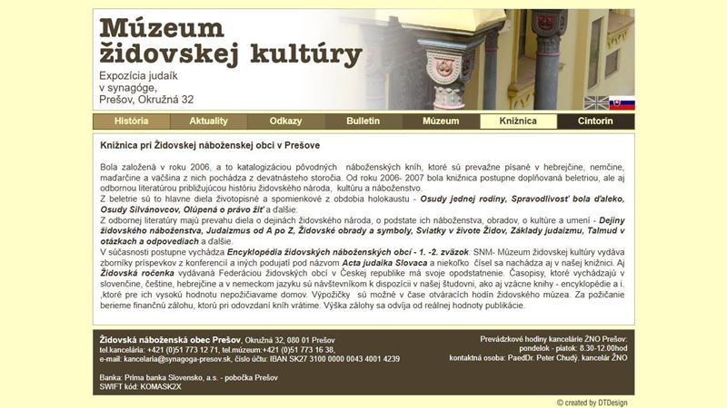 Knižnica pri Židovskej náboženskej obci v Prešove