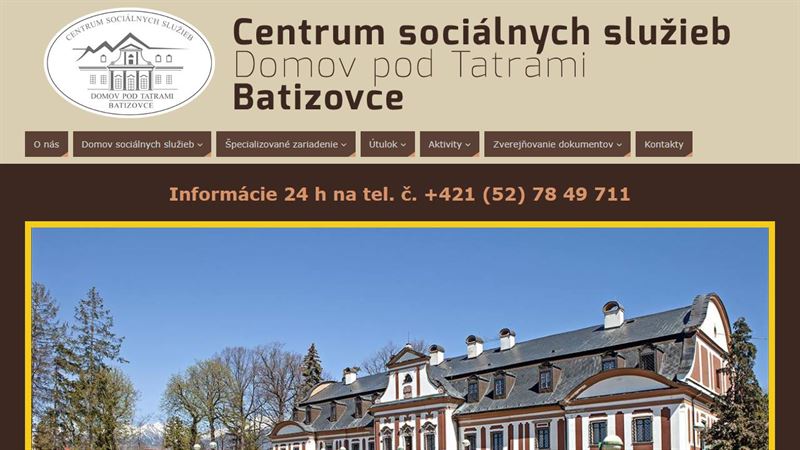 Centrum sociálnych služieb Domov pod Tatrami