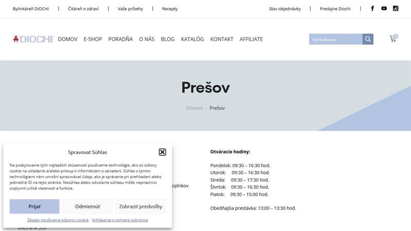 DIOCHI Prešov
