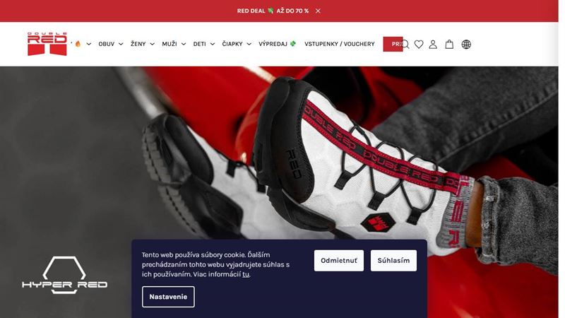 po_row_00447 DOUBLE RED Official Store Prešov