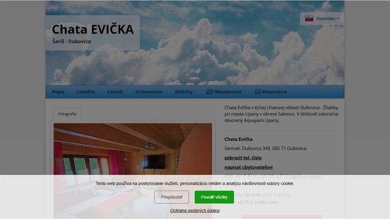 po_row_00463 Chata Evička