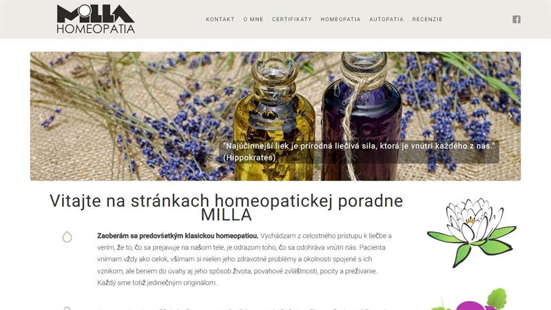 Homeopatia Milla