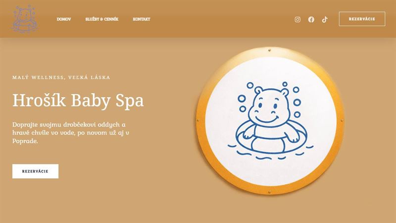 Hrošík Baby Spa