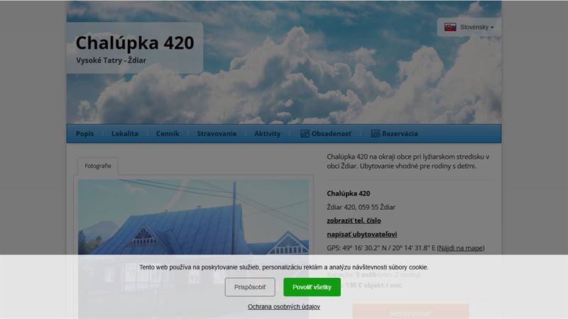 Chalúpka 420