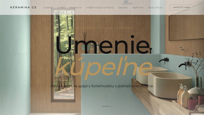KERAMIKA GS - kúpeľňové štúdio Prešov