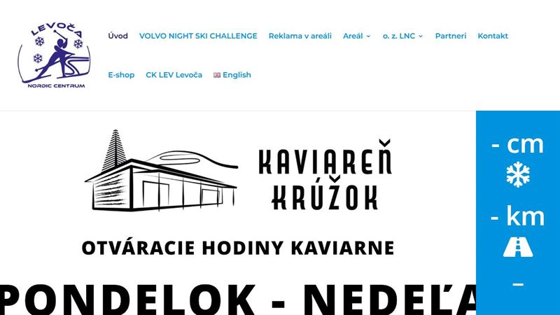 Levoča Nordic Centrum - požičovňa a ski servis