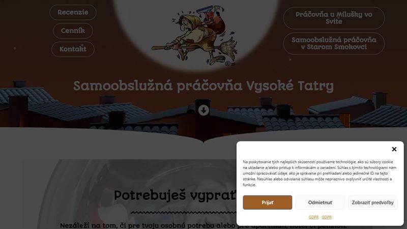 Samoobslužná práčovňa