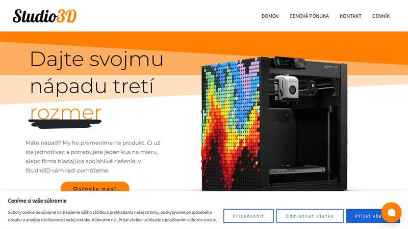 Studio3D - 3D Tlač