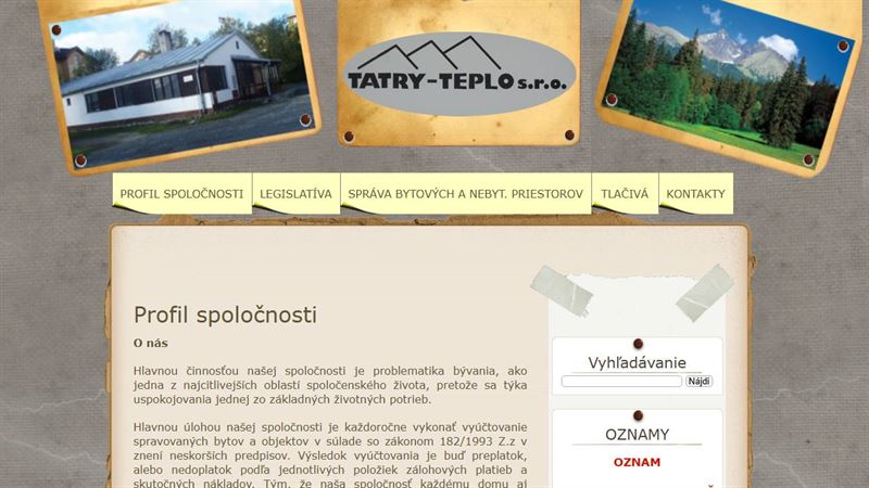 TATRY – TEPLO