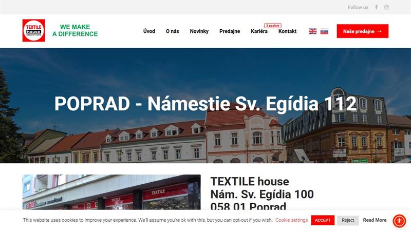 TEXTILE house
