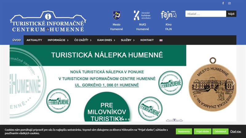 po_row_00997 Turistické informačné centrum Humenné