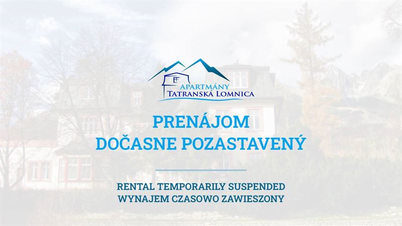 po_row_01090 Apartmány Tatranská Lomnica