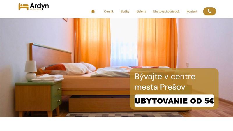 Ubytovanie Ardyn