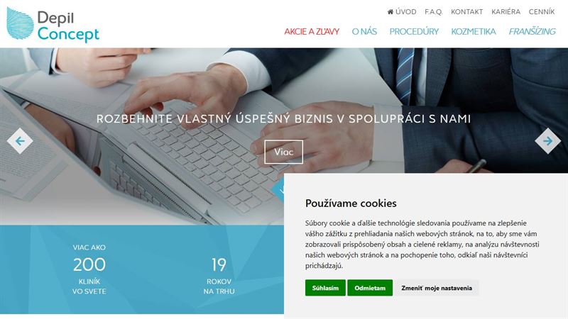 DepilConcept Prešov - OC Torysa
