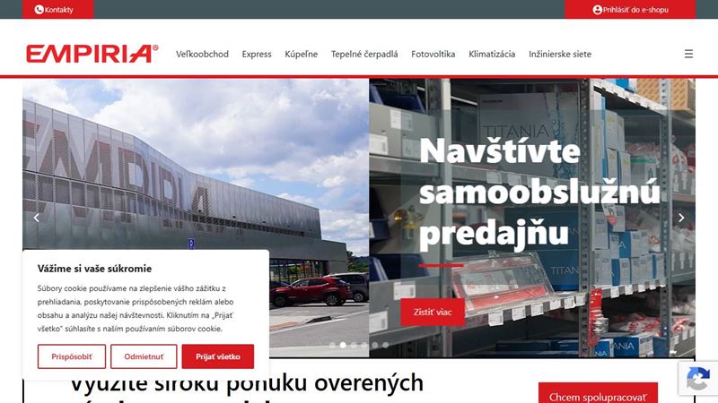 EMPIRIA-LEFRESH kúpeľne Prešov