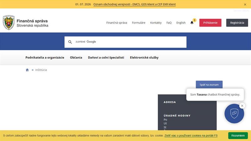 po_row_01539 Zrušeny Daňový úrad