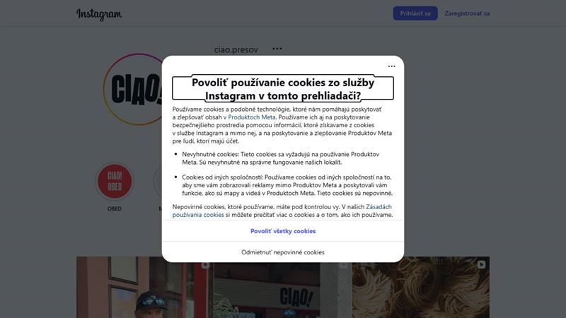 Ciao! Prešov